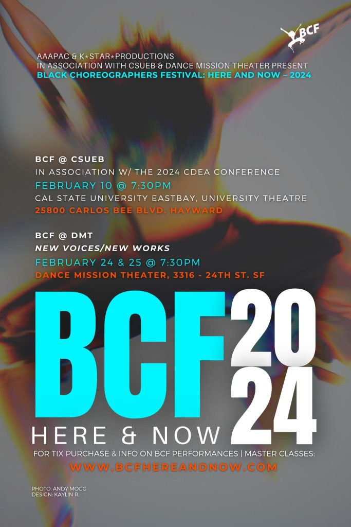 Postcard artwork for BCF Here & Now 2024