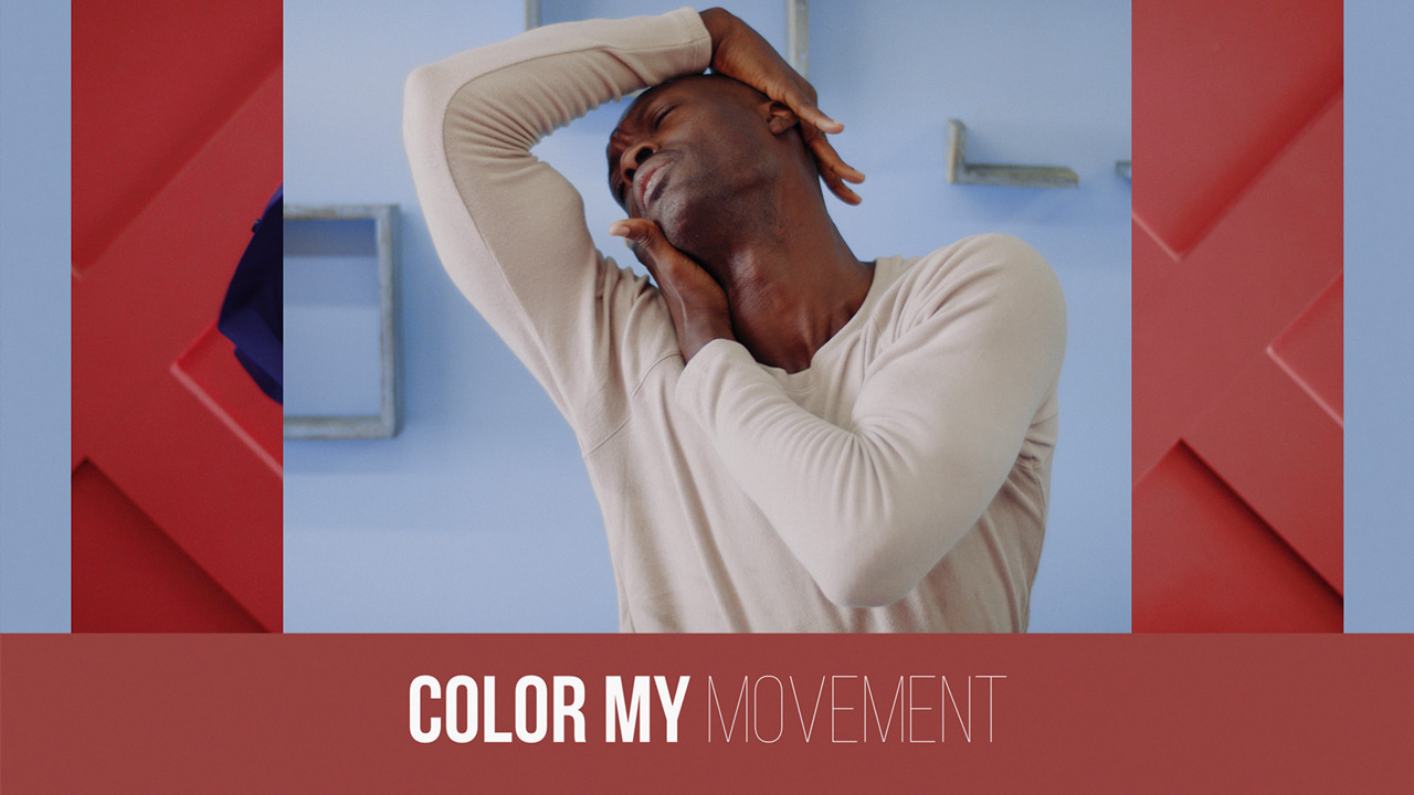 Still from Color My Movement by Sam Roden dance film at SFDFF 2021