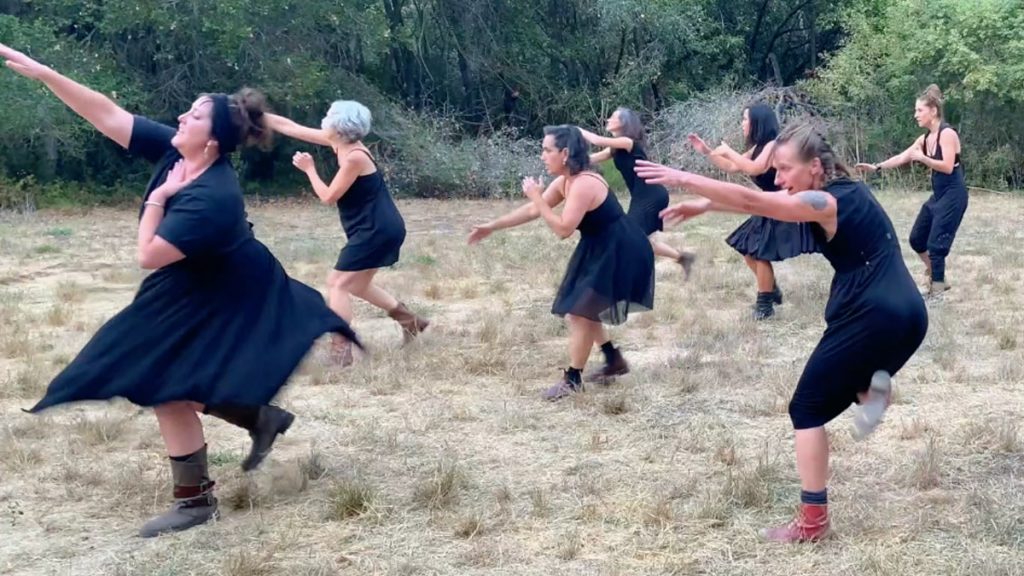 Film still from "Drumset" by Evie Ladin MoToR/dance dance film at SFDFF 2021