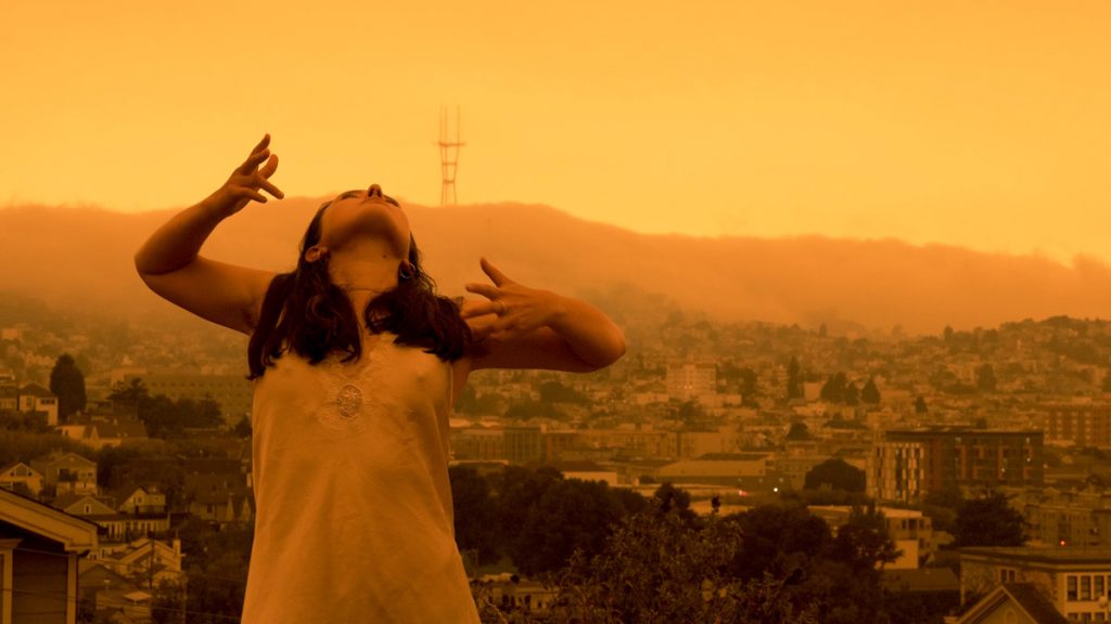 Naomi Pasmanick in Climactica Sonambula dance film at SFDFF 2021