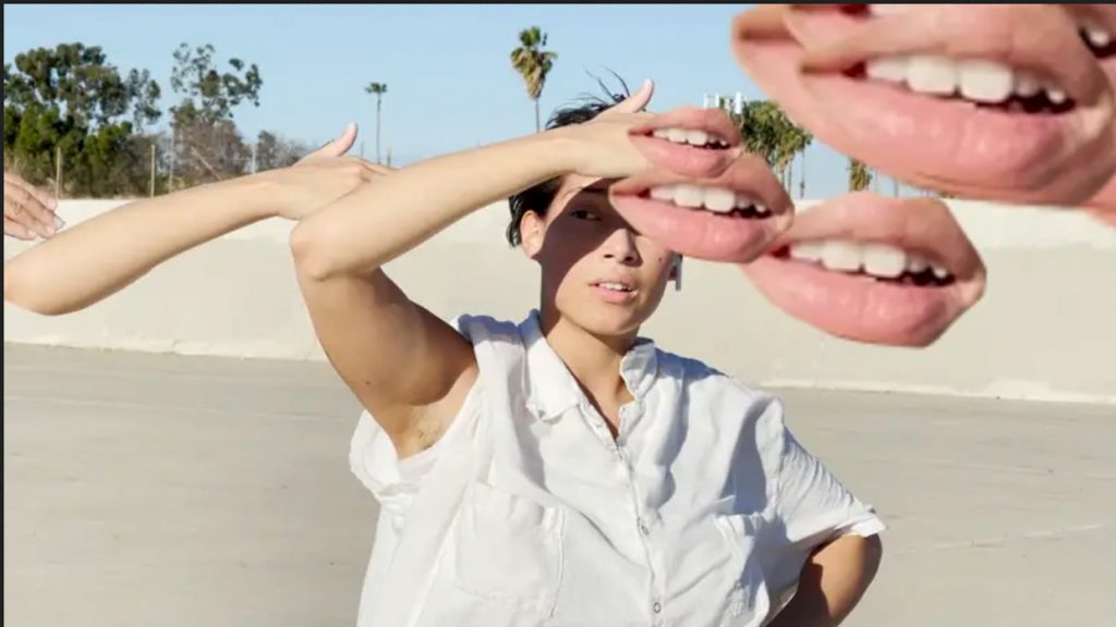 Still from "Null Objects" by Katherine Helen Fisher dance film at SFDFF 2021