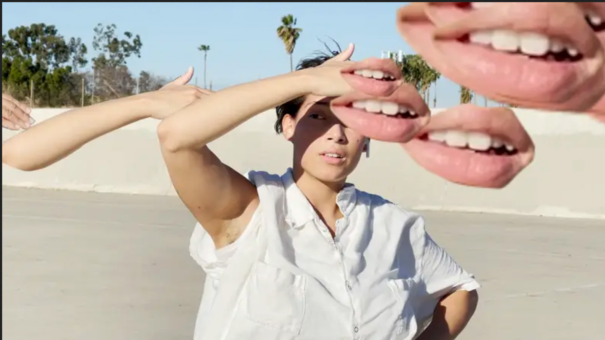 Still from "Null Objects" by Katherine Helen Fisher dance film at SFDFF 2021