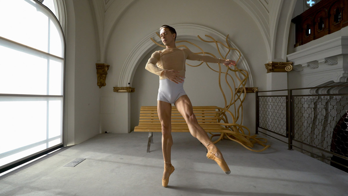 Film still from "Pointe A2B" by Max Sachar at SFDFF 2021