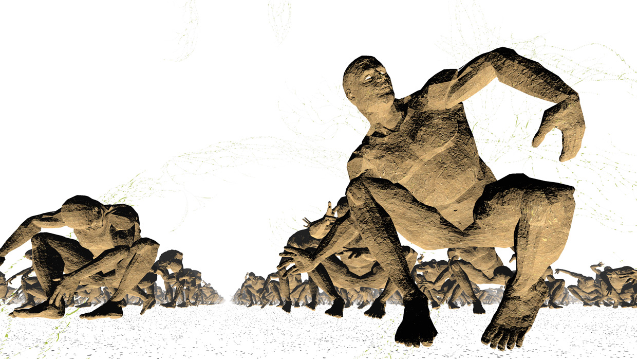 Still from Time Garden: Morning Cinematic by Scotty Hardwig dance film at SFDFF 2021